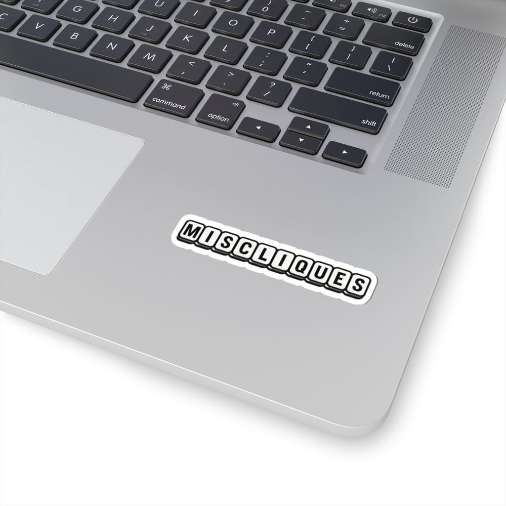 Miscliques Laptop Sticker