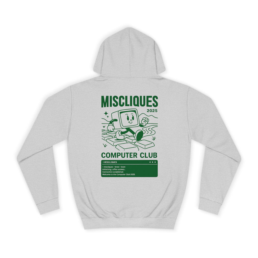 Miscliques Computer Club College Hoodie