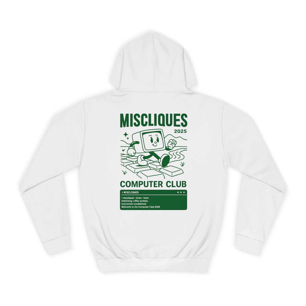 Miscliques Computer Club College Hoodie